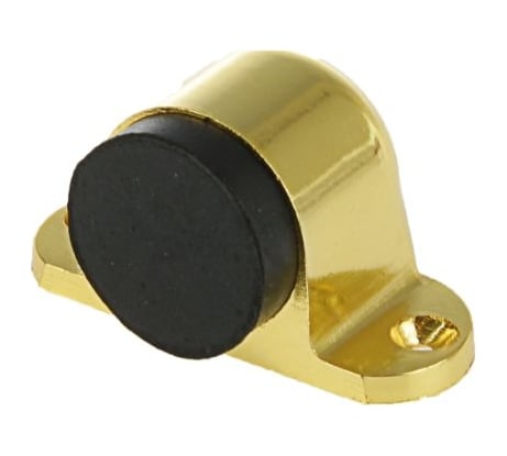 Дверной упор ТУНДРА U104GP d=25 мм, h=30 мм, цвет золото 1866307