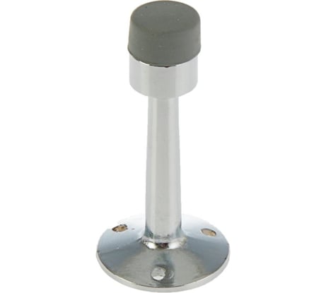 Дверной упор ТУНДРА U106CP, Н=75 мм, d=36, цвет хром 1866341