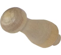 Крючок Левша 16x50 мм, с ножкой, дерево, 5 шт. У8-6910