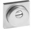 Врезная защитная броненакладка Doorlock DL PRO6225S MBSN матовый никель, квадратная розетка HRC50 73382 1