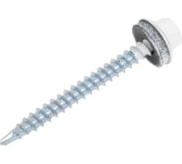 Кровельный саморез крепежная техника белый 150 шт 420206 БК