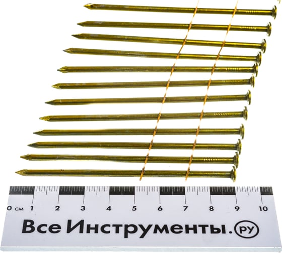 Гвозди барабанные гладкие (4500 шт; 3.05x90 мм) для N90C FUBAG 140194