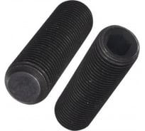 Установочный винт с внутренним шестигранником КРЕП-КОМП DIN 913, 5x12, пр. 12.9, тупой конец, черный, 500 шт. ву512прч