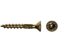Конструкционные саморезы КРЕП-КОМП потай, Torx, желтый цинк, 3.5x40 мм, 500 шт. скт3540