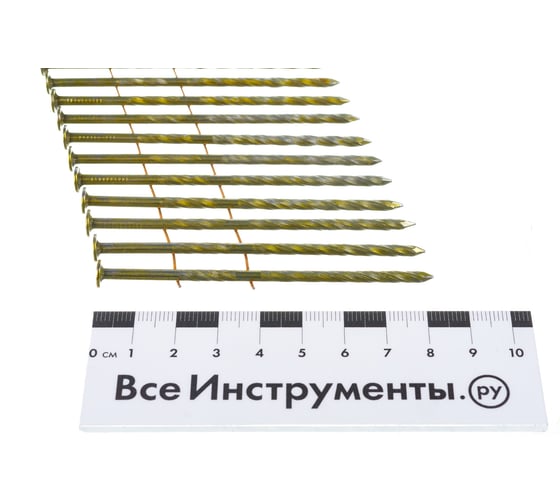Гвозди барабанные (5000 шт; 2.87x83 мм; кольцевая накатка) для N90C FUBAG 140184