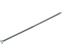 Универсальные шурупы для дерева, ДСП, ДВП Зубр оцинкованные, PZ, 6,0x160мм, ТФ3, 65 штук 4-300373-60-160