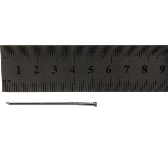 Финишные гвозди Зубр, оцинкованные в п/э пакете, 1,8x50мм, 145шт 3069-1,8-50
