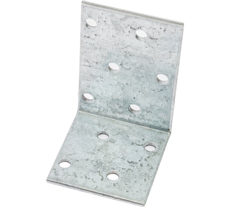 Крепежный анкерный уголок ЗУБР УКА-2.0 40x60x40 x 2мм 310226-040-060