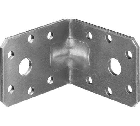 Крепежный усиленный уголок ЗУБР УКУ-2.5 45х60х60 х 2.5мм 31011-60