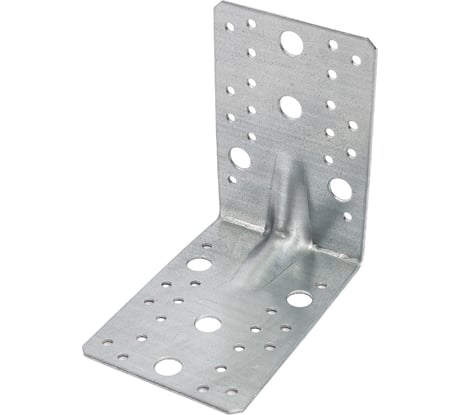 Крепежный усиленный уголок ЗУБР УКУ-2.0 90х130х130 х 2мм 310116-90-130