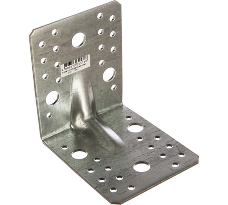 Крепежный усиленный уголок ЗУБР УКУ-2.5 90х105х105 х 2.5мм 31011-105