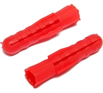 Распорный дюбель ТУНДРА тип Т, полипропиленовый, 8x40 мм, 50 шт. 9694744