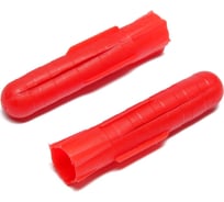 Распорный дюбель ТУНДРА тип Т, полипропиленовый, 20x100 мм, 50 шт. 9694754