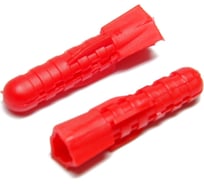 Распорный дюбель ТУНДРА тип Т, полипропиленовый, 6x30 мм, 50 шт. 9694746