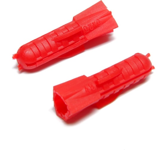 Распорный дюбель ТУНДРА тип Т, полипропиленовый, 6x25 мм, 1000 шт. 9501136 1