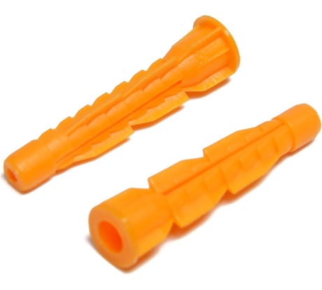 Универсальный дюбель ТУНДРА с бортом, полипропиленовый, 5x32 мм, 50 шт. 9694690