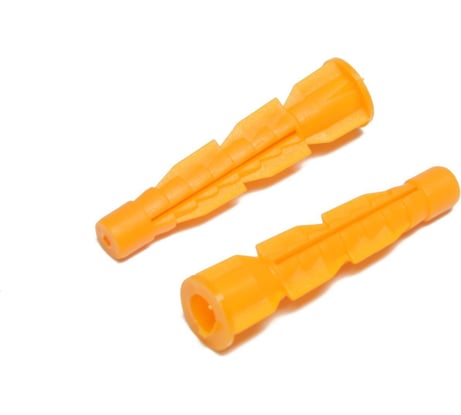 Универсальный дюбель ТУНДРА с бортом, полипропиленовый, 6x37 мм, 50 шт. 9694691