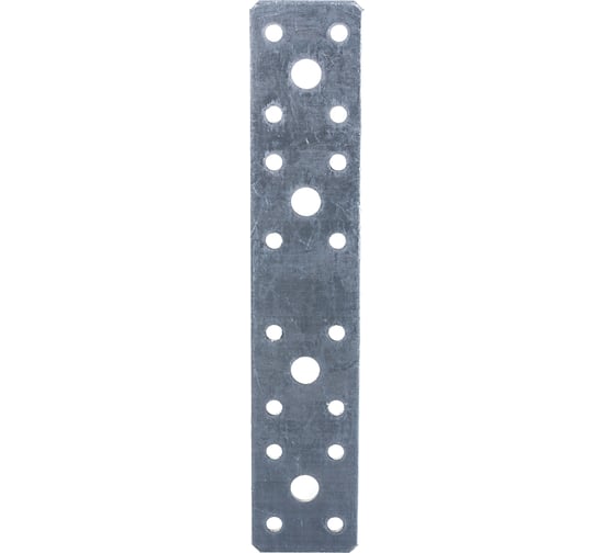 Крепежная пластина ЗУБР 180x35 x 2мм КП-2.0 310236-180-35