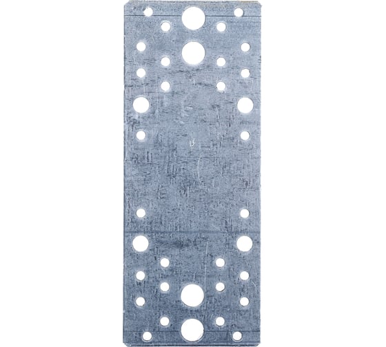 Крепежная пластина ЗУБР 200x80 x 2мм КП-2.0 310236-200-80