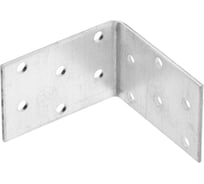 Равносторонний крепежный угол Зубр МАСТЕР, 50x60x60мм, 50 шт 310205-050-060