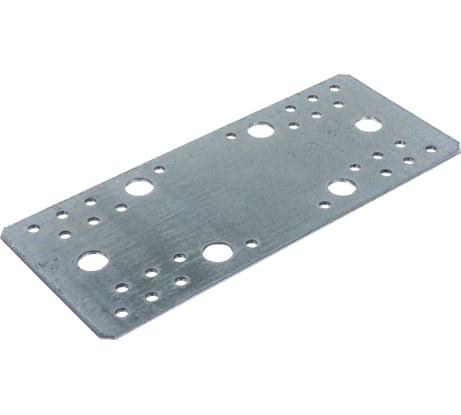 Крепежная пластина ЗУБР КП-2.5 210х90 х 2.5мм 31023-210