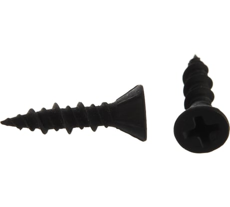 Саморезы с двухзаходной резьбой Зубр по ГВЛ, ДСП, фосфатированные, PH2, 3,9x19мм, ТФ7, 85шт 4-300057-39-019