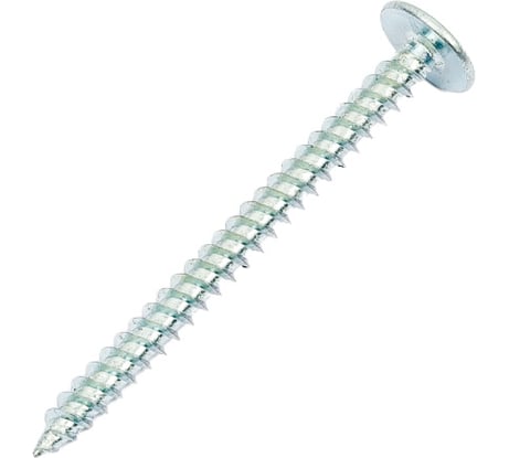 Саморезы с прессшайбой Зубр по листовому металлу до 0,9мм, PH2, 4,2x51мм, ТФ1, 120шт 4-300191-42-051