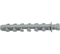 Дюбель для трубной клипсы Зубр в п/э пакете, нейлоновый, 8x50 мм, 100 шт 4-44953-08-050