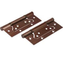 Петля-бабочка ТУНДРА 120x75x2.0 мм, универсальная, без врезки, цвет медь, 2 шт. 9490416