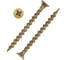 Саморез ТУНДРА 3.5x51 PREMIUM, потай, крупная резьба,шлиц PH, жёлтый цинк, 1 кг 9227398 1