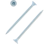 Саморез ТУНДРАы универсальные krep 3.0x40 мм, цинк, 200 шт. 7156303