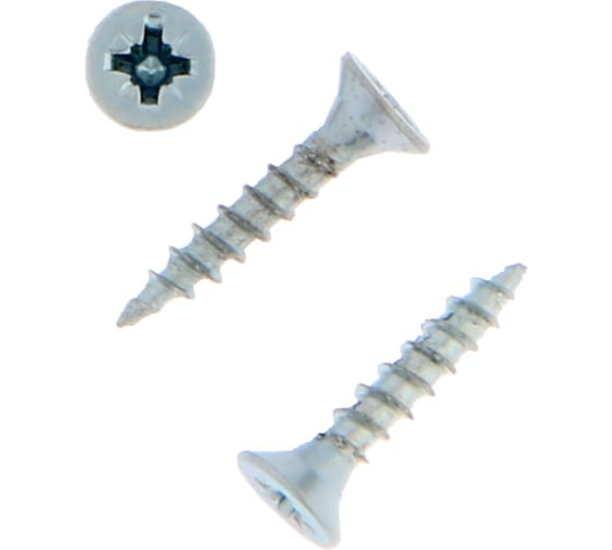 Саморез ТУНДРАы универсальные krep 3.0x16 мм, цинк, 500 шт. 7156300 1