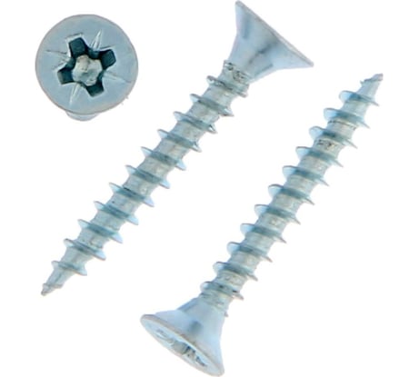 Саморез ТУНДРАы универсальные krep 3.5x25 мм, цинк, 23 шт. 7156333