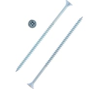 Саморез ТУНДРАы универсальные krep 5.0x100 мм, цинк, 100 шт. 7156325