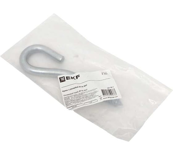Крюк с резьбой EKF ВТ16 bt-16-r