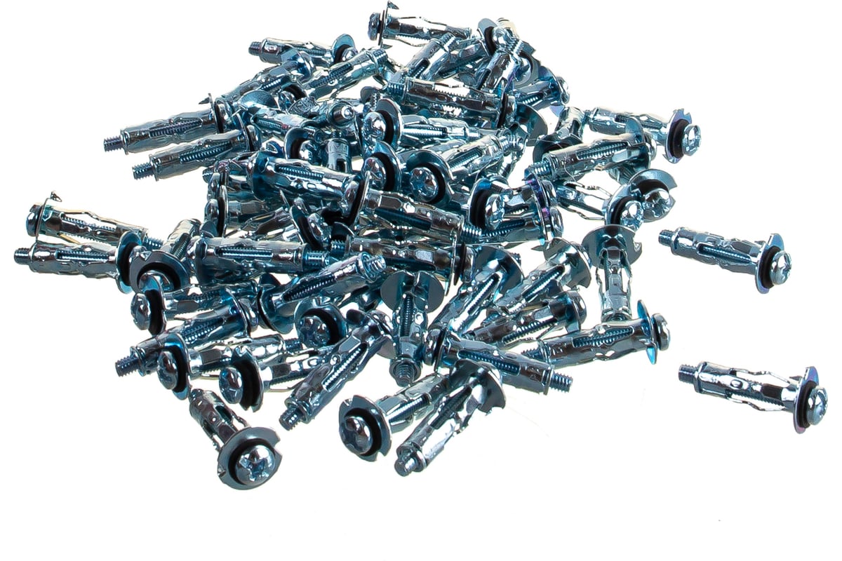 Купить Оцинкованный анкер для пустотелых конструкций Зубр с винтом PH2 ...