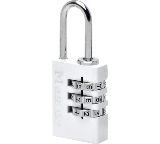 Навесной кодовый замок MasterLock 7620EURDWHI 1