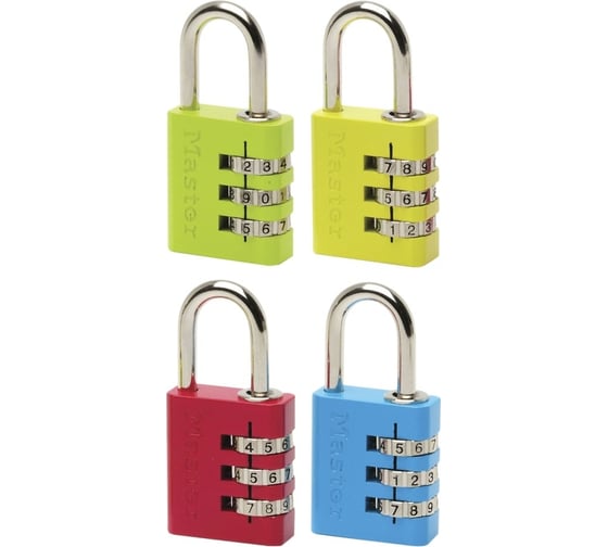 Кодовый навесной замок MasterLock 7630EURDCOL