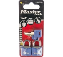 Комплект 2-х навесных замков MasterLock 9120EURTCOL