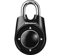 Кодовый навесной замок MasterLock ONE черный 1500IEURDBLK