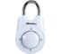 Навесной кодовый замок MasterLock ONE белый 1500IEURDWHI 2