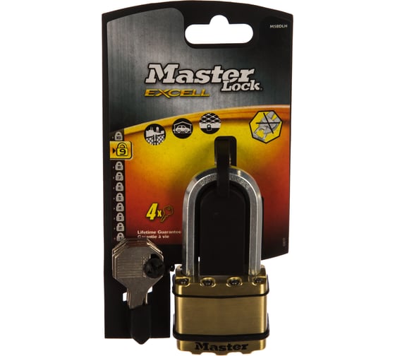 Навесной замок MasterLock EXCELL M5BEURDLH