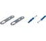 Подвес для полки ELEMENT 65 мм с шурупом белый цинк 2 шт 122820 3