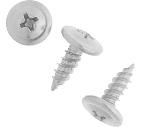 Саморезы ТУНДРА с пресс-шайбой, остроконечные, 4.2x13 мм, оцинкованные, 1 кг 9511144