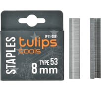 Скобы тип 53 (1000 шт; 8 мм) для степлера Tulips tools IP11-308