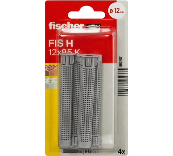 fischer FIS HK 12x85 K NV ИНЪЕКЦИОННАЯ ГИЛЬЗА 503787