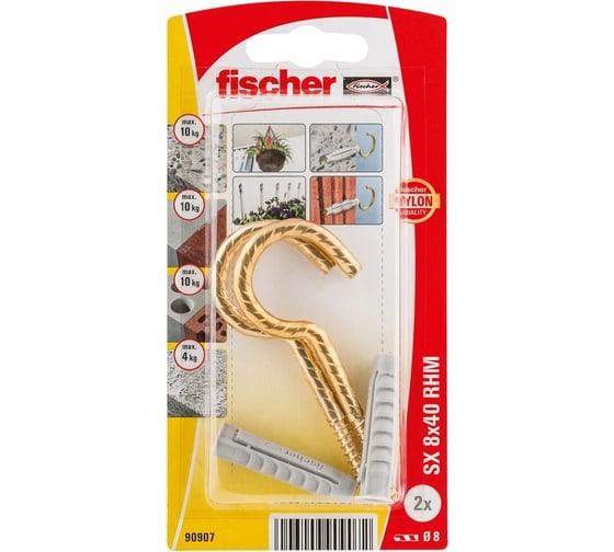 Дюбель с полукольцом Fischer RHM 82 K 90907