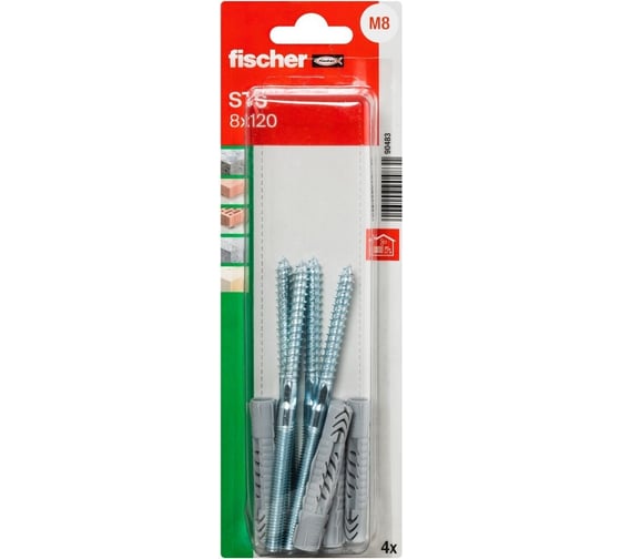 Дюбель с шурупом Fischer STST 8x120 + UX K 90483