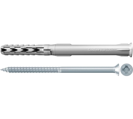 Дюбель с шурупом Fischer SXR 8x100 Z K NV 503413