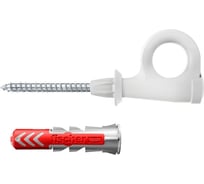 Дюбель с шурупом-петлей Fischer DUOPOWER 6x30 CCW K 557926